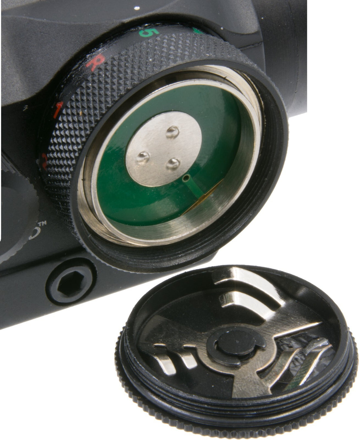 Red Green Dot Sight for Hunting & Shooting - 1x Magnification, Waterproof, Weaver & Mount