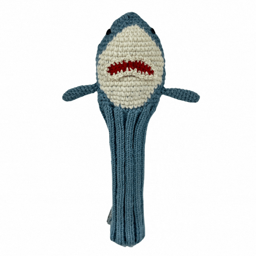 Sunfish Handmade Wool Golf Headcover for Drivers - Natural NZ Wool