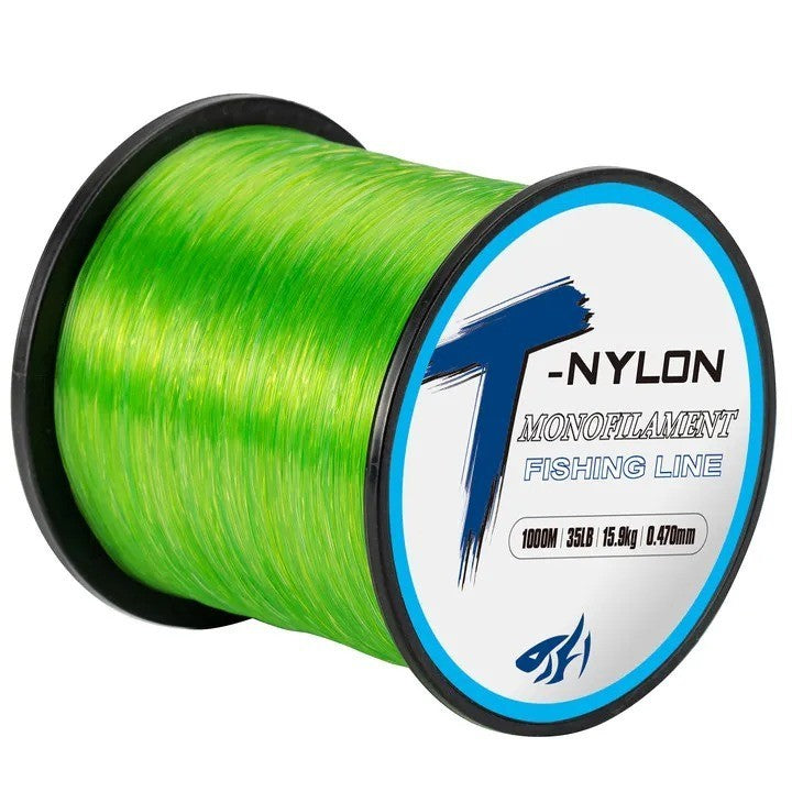 Super Strong Nylon Fluorocarbon Coated Fishing Line - Multiple Lengths & Colors