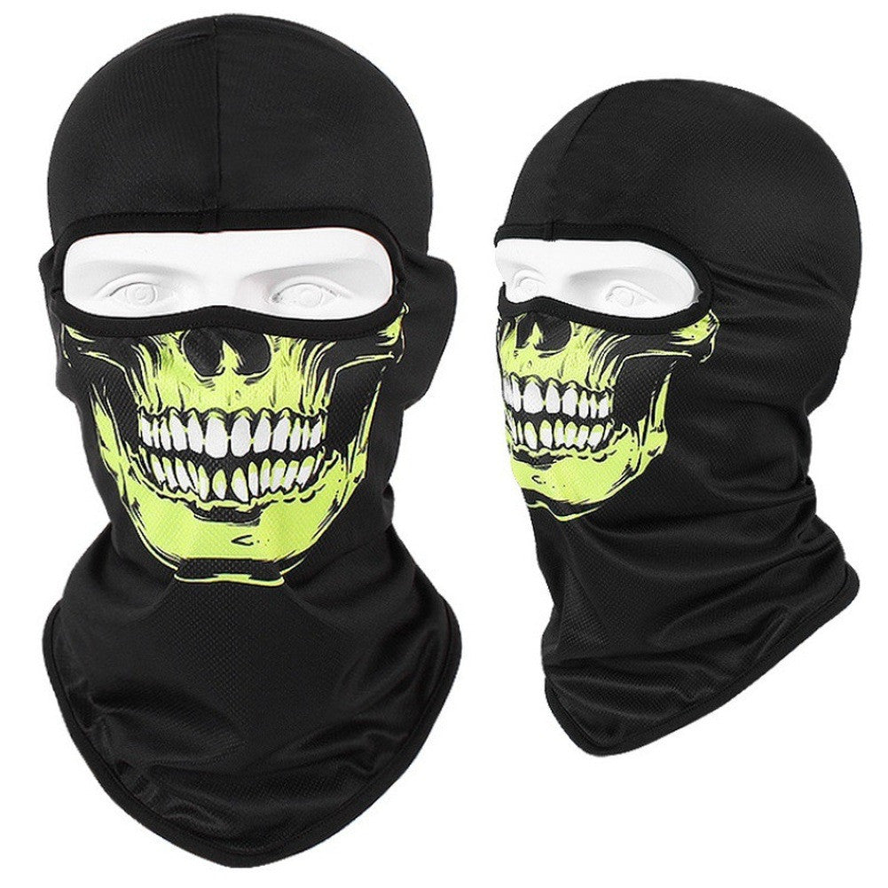 3D Ghosts Skull Balaclava Cycling Motorcycle Face Mask Halloween Cosplay