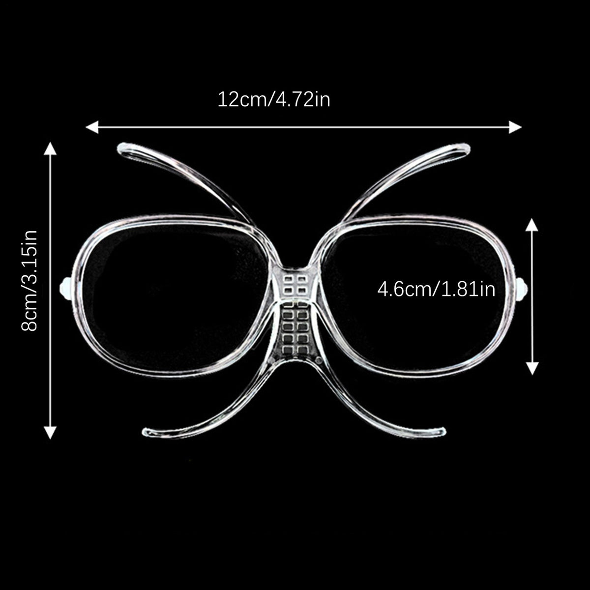 Universal Prescription Goggle Insert for Ski Snowboard Cycling Motorcycle