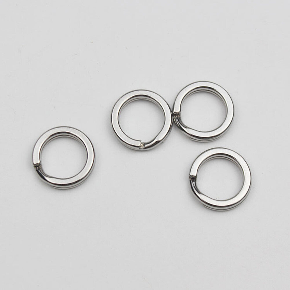 Heavy Duty Stainless Steel Fishing Split Rings for Saltwater Big Game Tackle