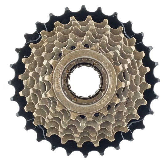 7-Speed Bicycle Freewheel 14-28T Threaded Compatible with Shimano SRAM