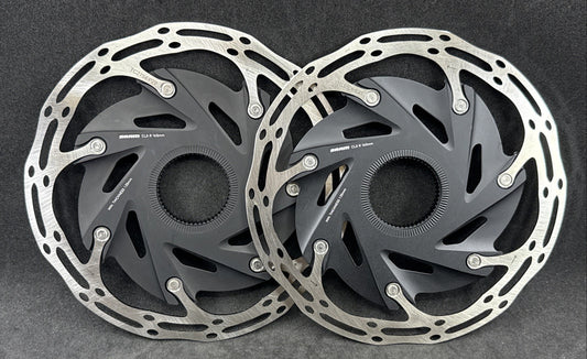 160mm Centerlock Disc Brake Rotors for Road Bikes - Set of 2