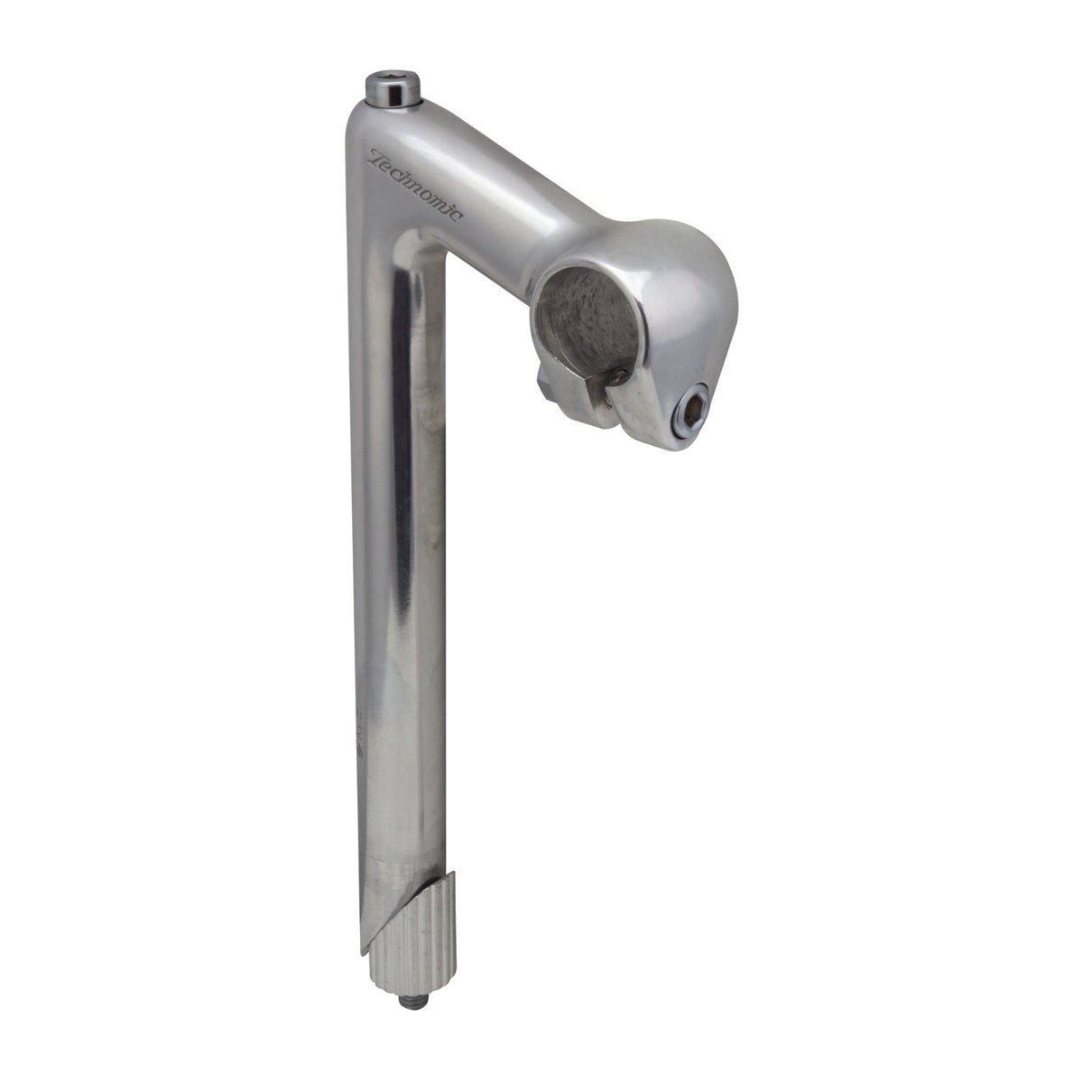 Bike Bicycle Stem - Adjustable Silver Quill Stem for 22.2mm Handlebar - Various Lengths