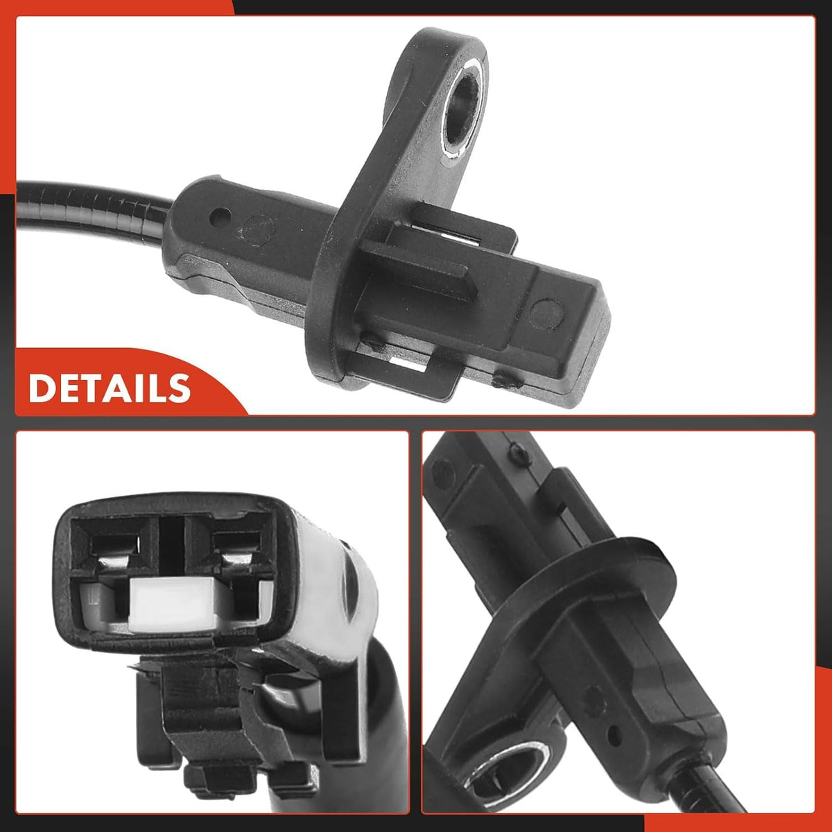 Front Left and Right ABS Wheel Speed Sensor for Hyundai Elantra 2012-2017