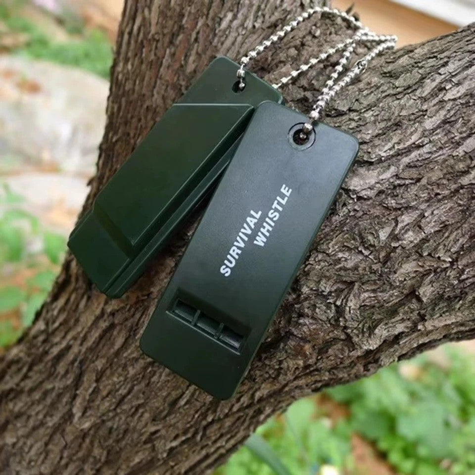 High Decibel Emergency Survival Whistle for Camping Hiking Outdoor Safety