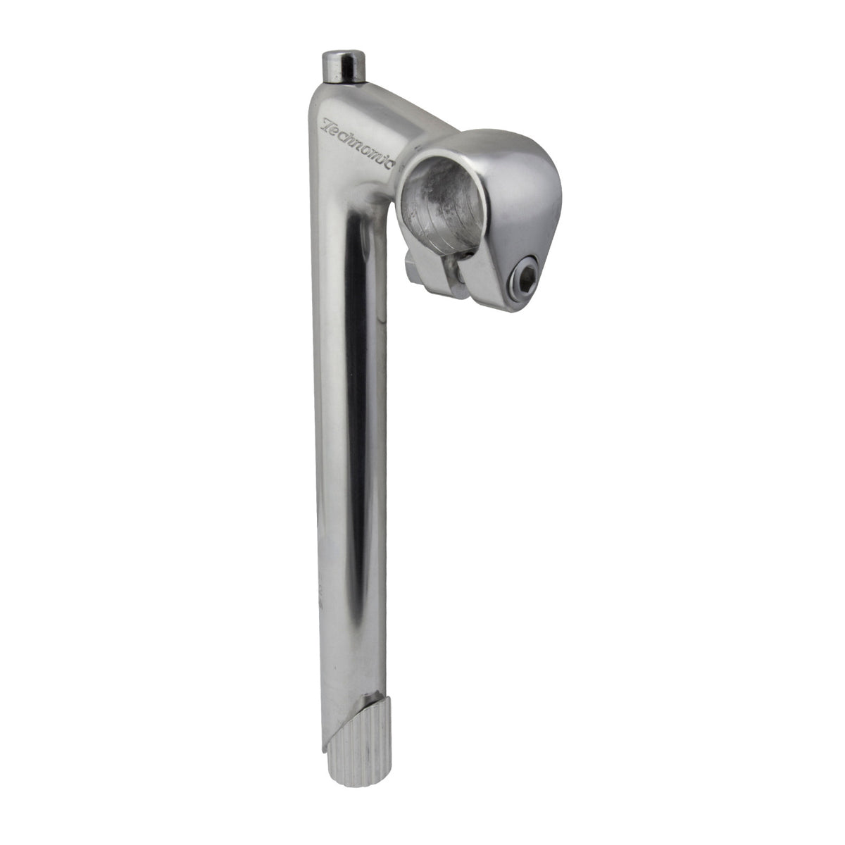 Bike Bicycle Stem - Adjustable Silver Quill Stem for 22.2mm Handlebar - Various Lengths