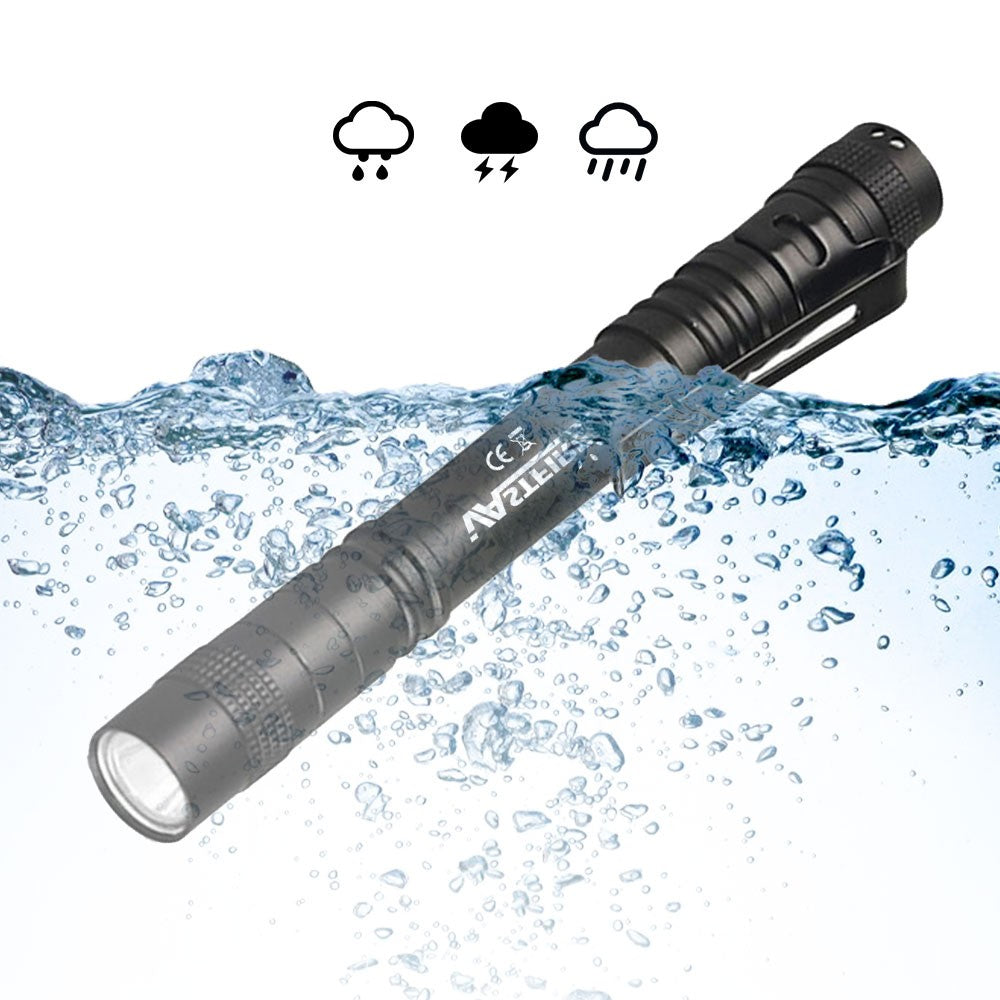 Portable UV Black Light Penlight 395nm Handheld Torch with Clip
