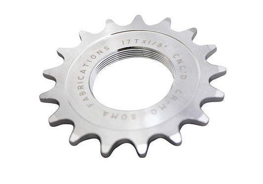 Bike Track Cog Set - Chrome-Plated Hardened Chromoly for Durability, Multiple Sizes
