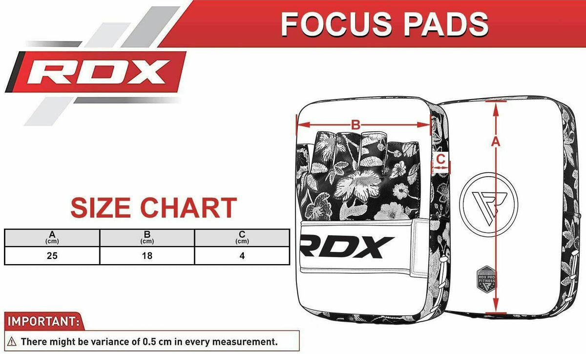 Women Boxing Focus Pads with Shock-Absorbent Foam - Kick Shield Training Gear