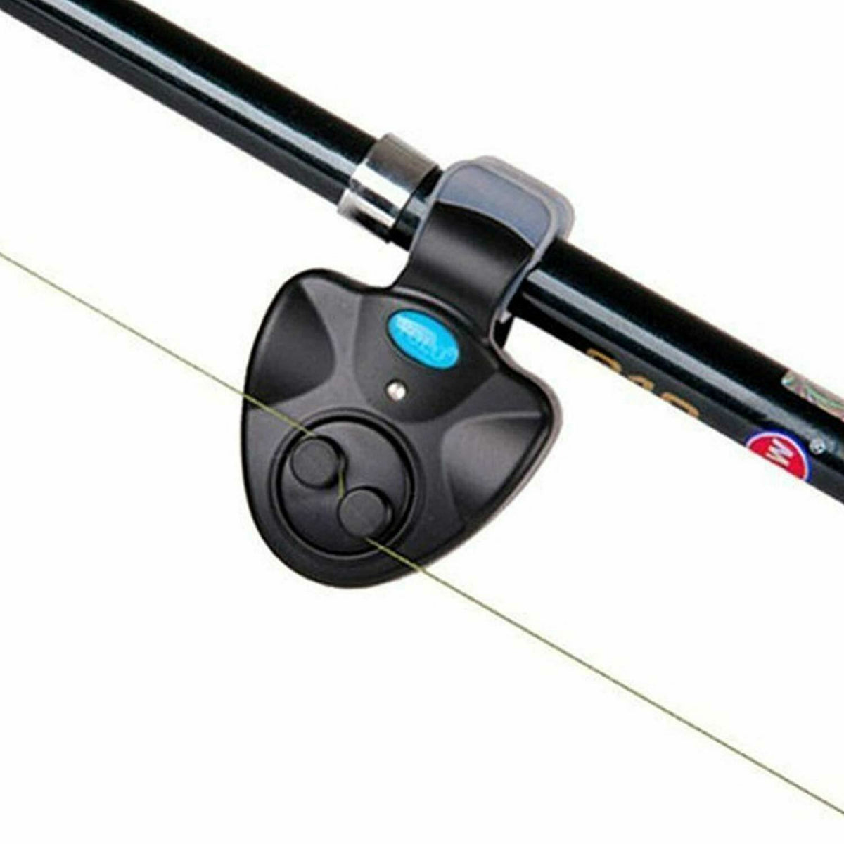 4-Pack Electronic LED Fishing Bite Alarm Clip-On Sound & Light Alerts