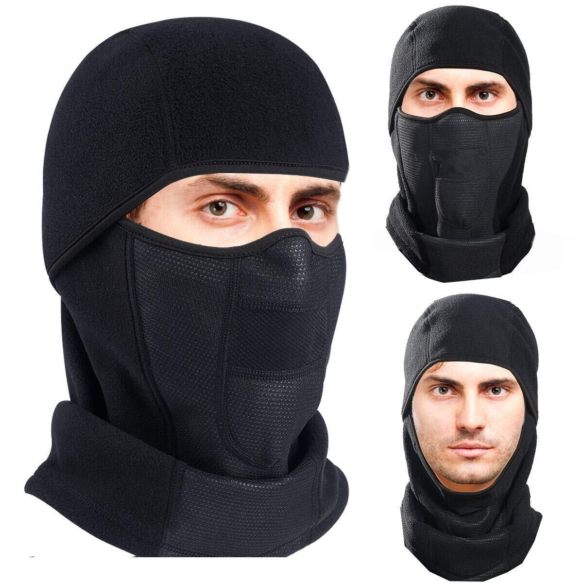 Winter Neck Warm Hat Full Face Mask Windproof Ski Balaclava for Men Women