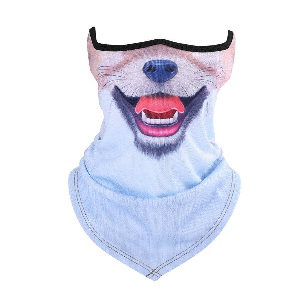Unbranded Animal Print Face Cover Mask - Neck Gaiter for Outdoor Sports