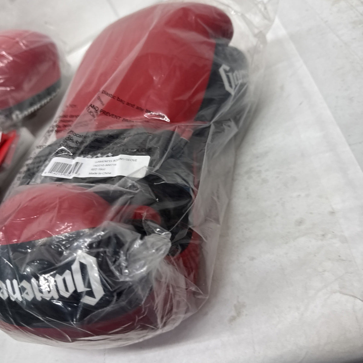16 oz Gameness Red Boxing Gloves - MMA & Training Gear