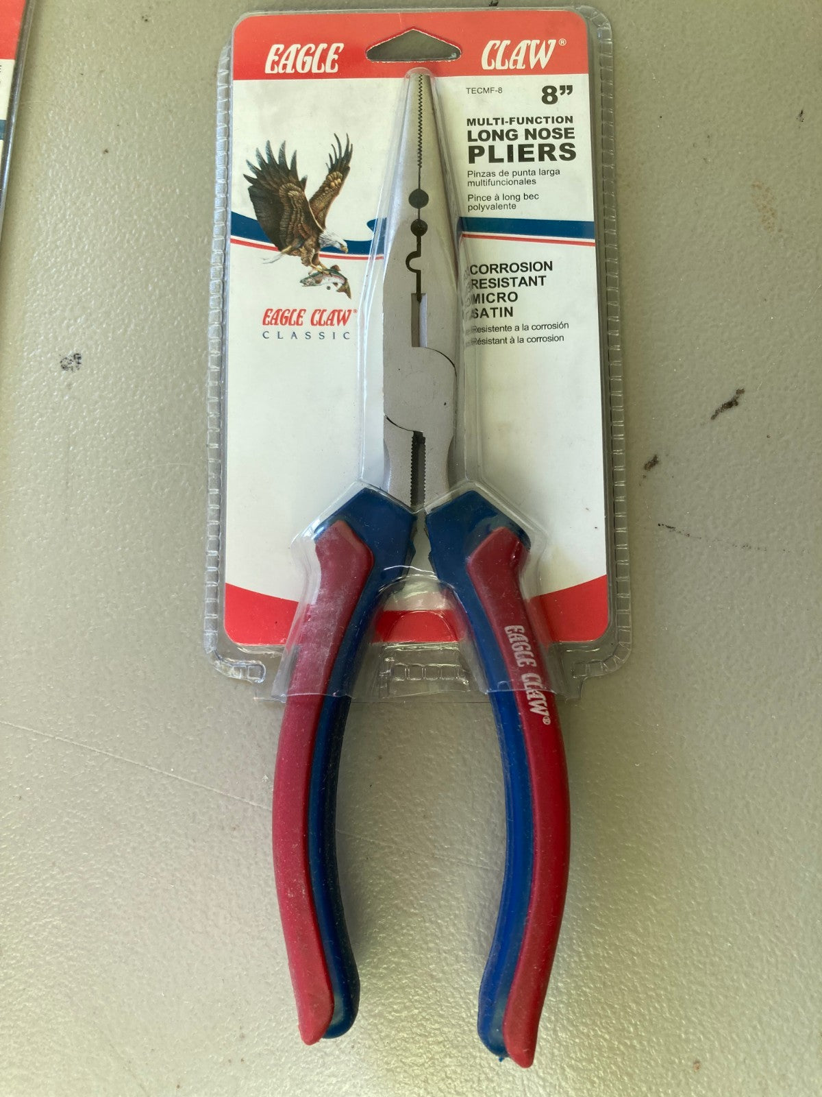 8-Inch Multi-Function Pliers for Fishing - Micro Satin Finish, Free Shipping