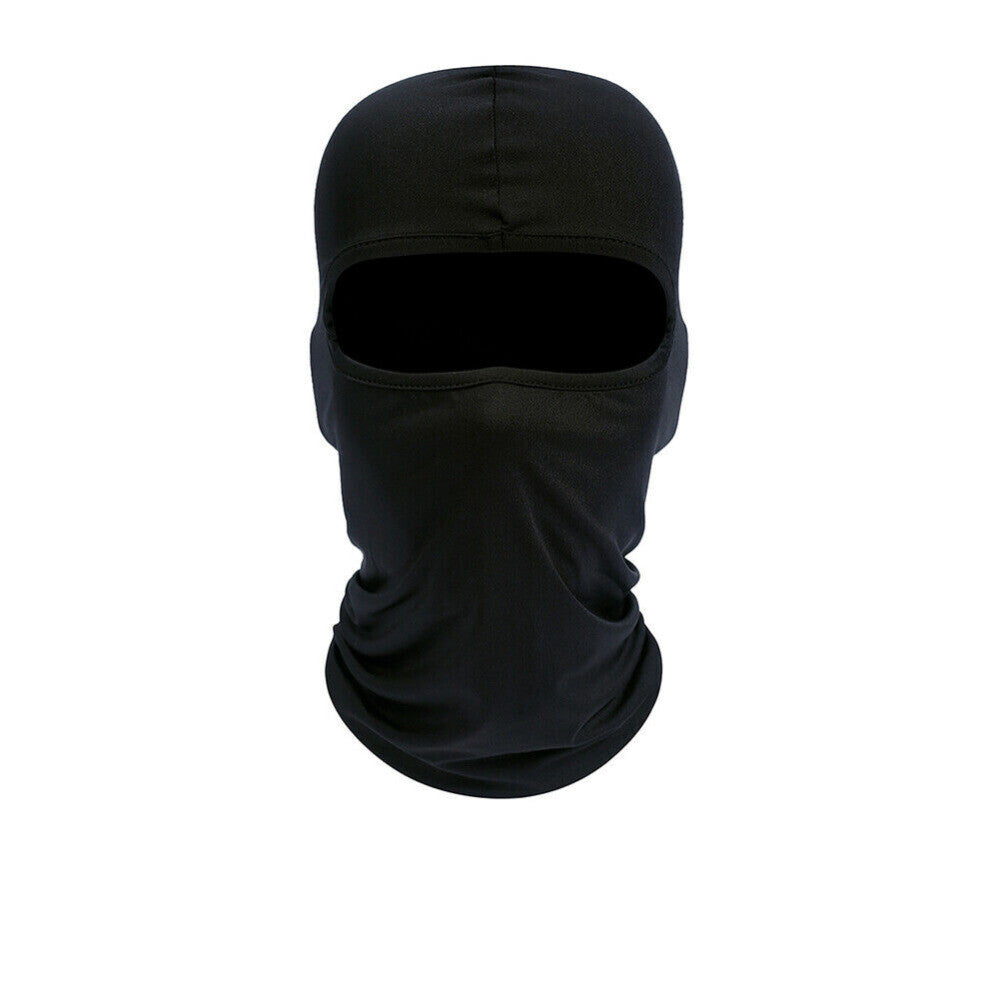 Unisex 1-2 Hole Balaclava Full Face Ski Mask UV Sun Wind Protection