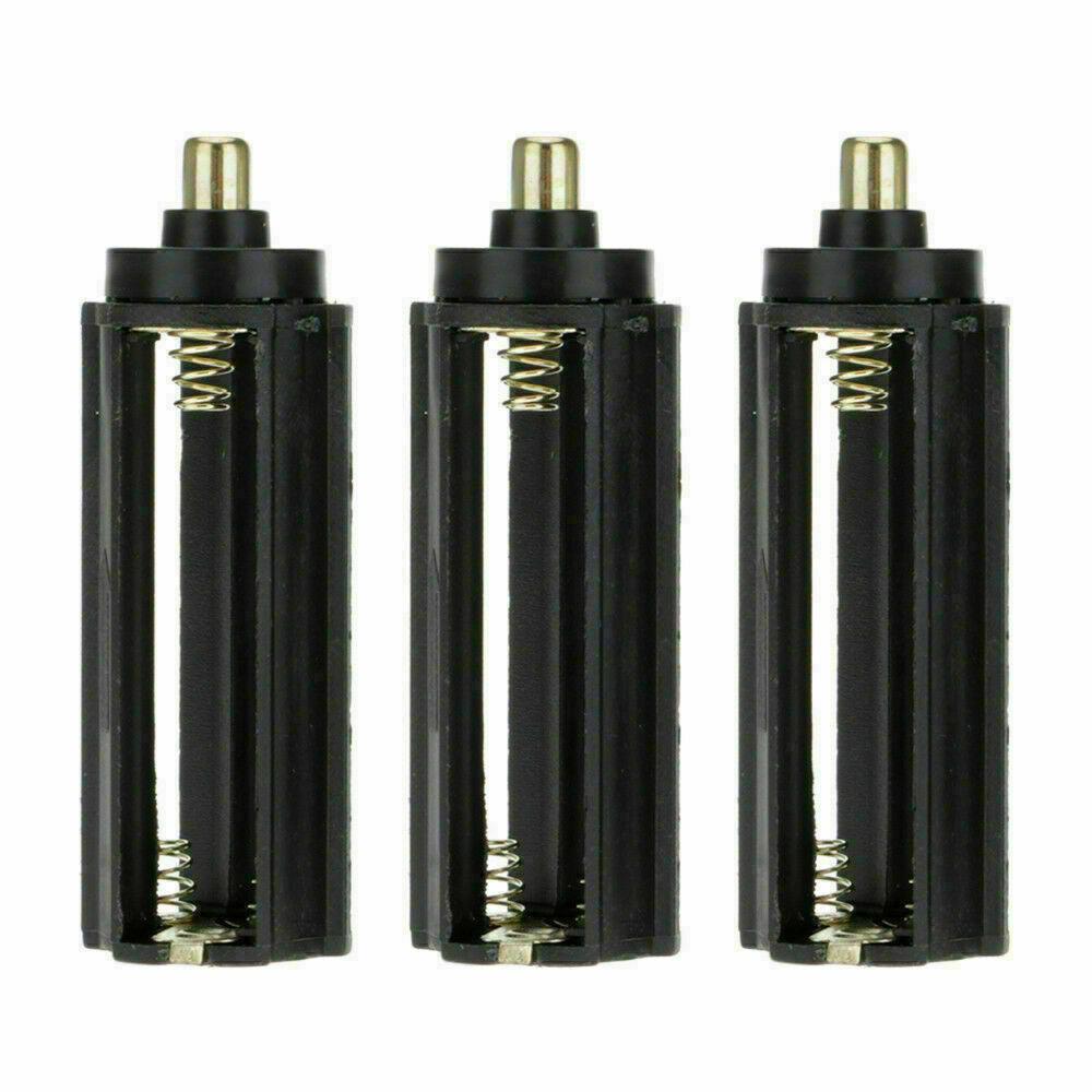 3-Pack High Power Tactical LED Flashlights with 5 Modes and Zoom Function