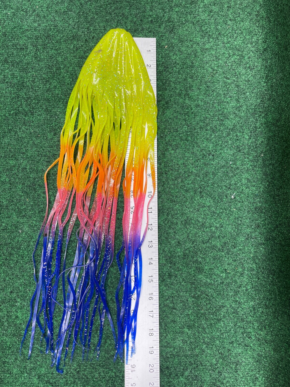 Saltwater Fishing Lure Skirt 19-Inch Replacement Bait
