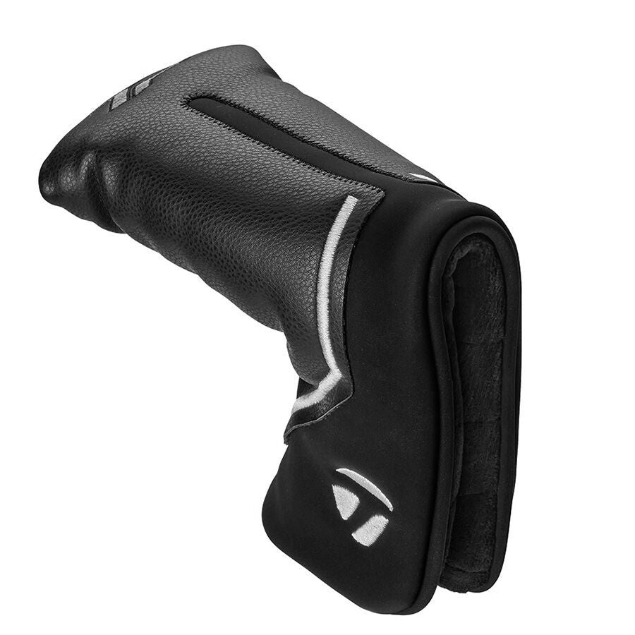 TaylorMade TP Black Collection Magnetic Blade Putter Headcover - Black/White