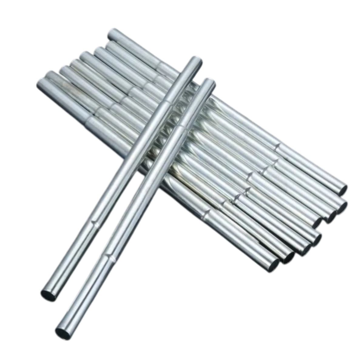 Golf Club Steel Shaft Extensions 12 Inch Chrome Fit All Steel Clubs
