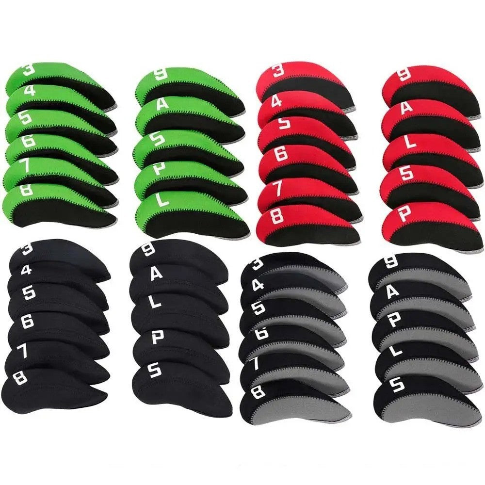 11Pcs Golf Head Cover Set for Irons - Protect Your Golf Clubs