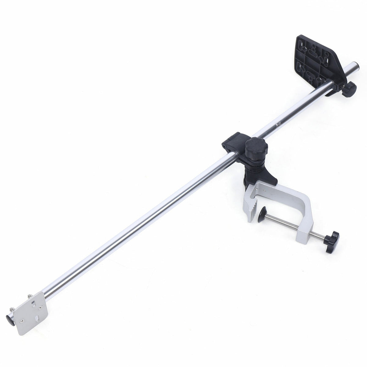 Universal Fish Finder Transducer Mount Bracket - 360° Rotatable Aluminum Alloy