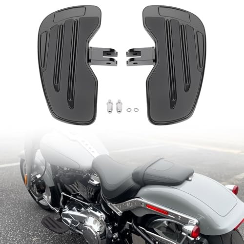 Motorcycle Front Foot Pegs Rider Floorboards for Harley Softail & Sportster 2018-2024