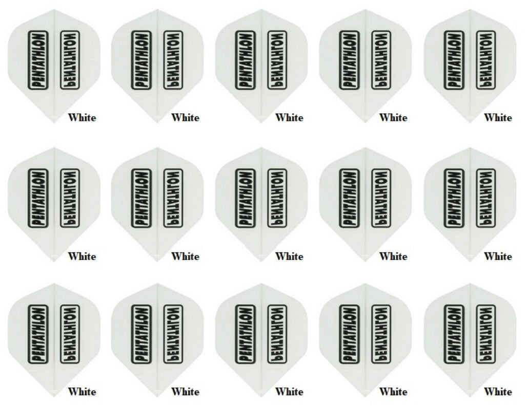 Dart Flights 100 Micron Standard Sets - 5-Pack, Multi-Color