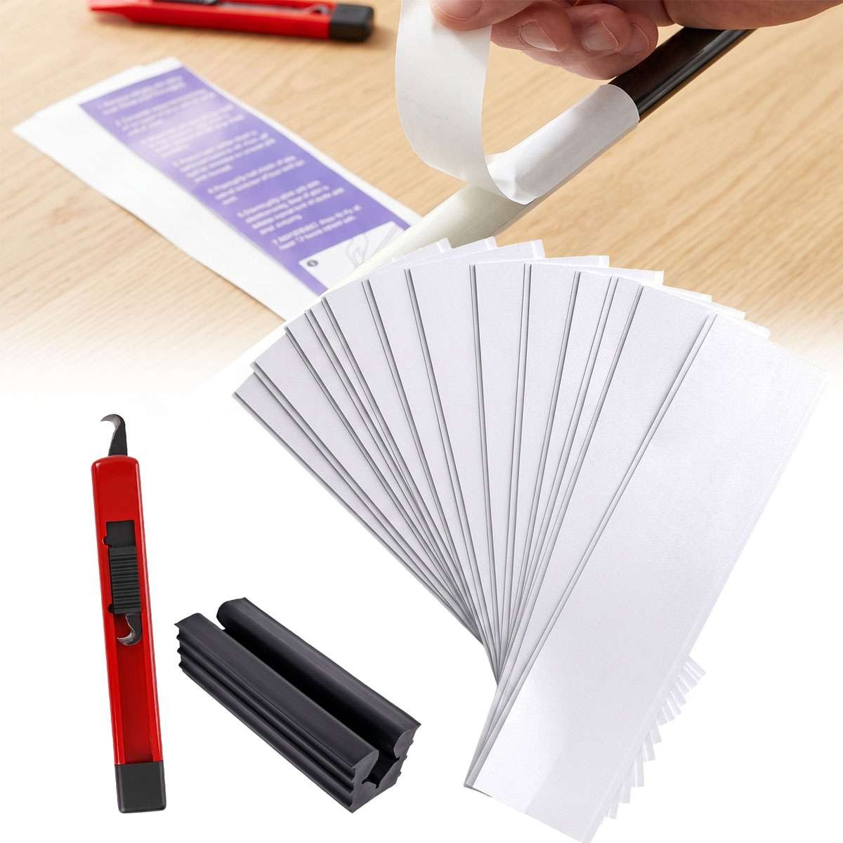 Golf Club Grip Kit with Double-Sided Tape and Removal Tools