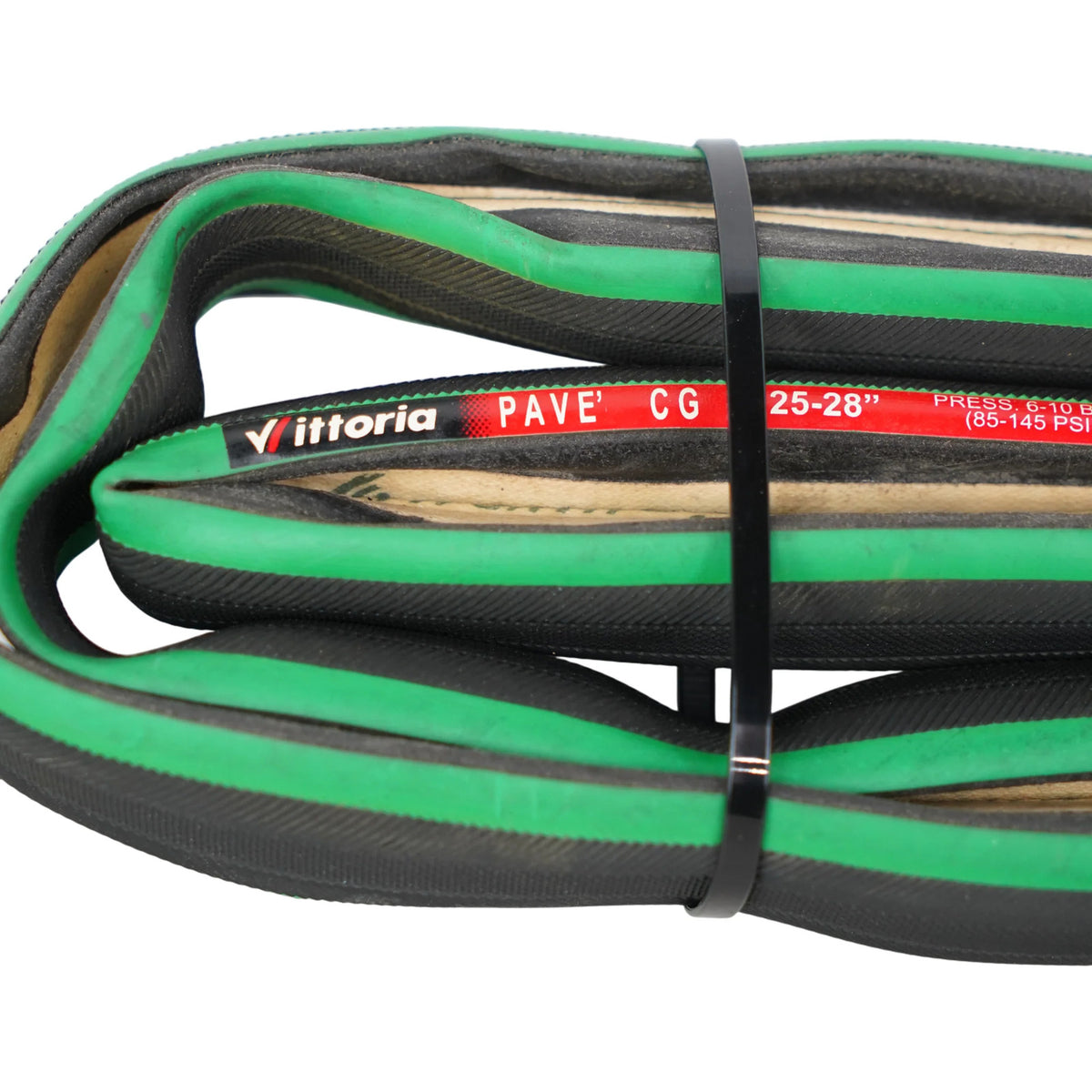 Refurbished 700x25-28c Tubular Road Bicycle Tire - Like-New Condition
