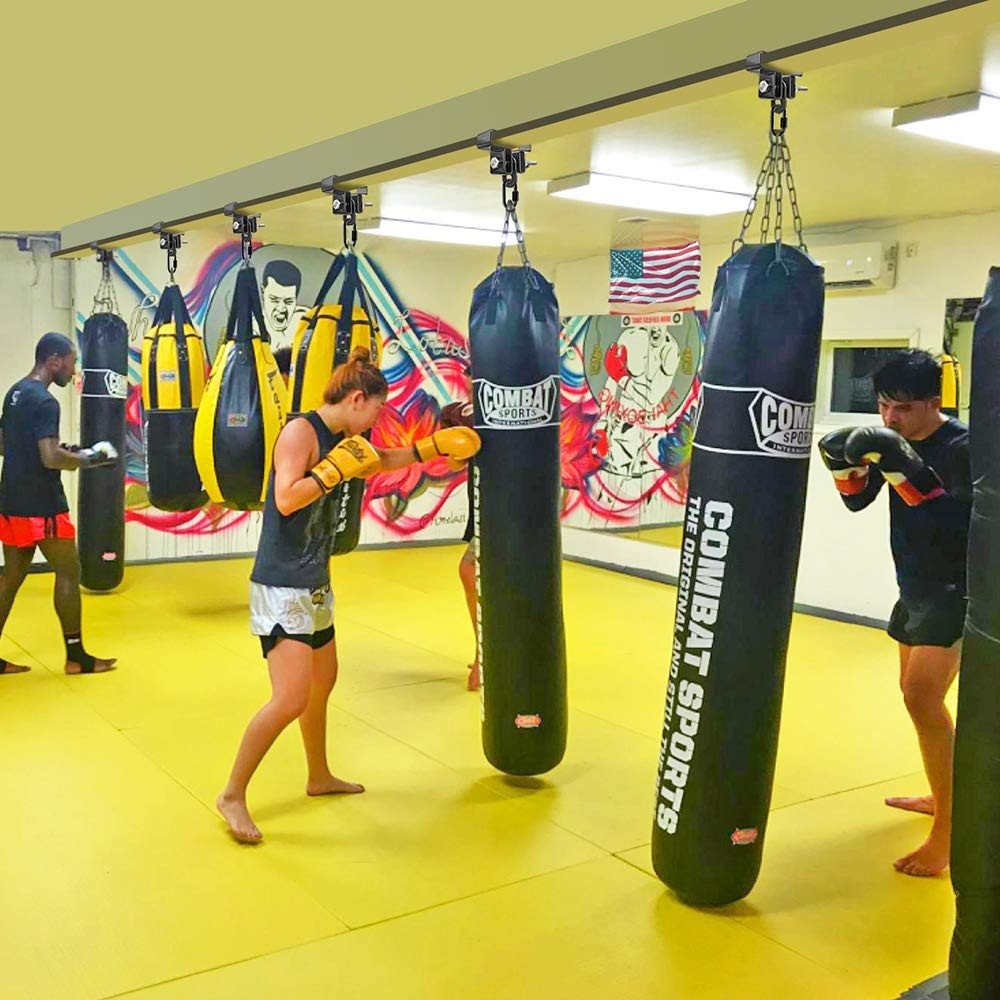 Heavy Duty Steel Beam Clamp for Punching Bag Mounting - MMA & Boxing Training Equipment