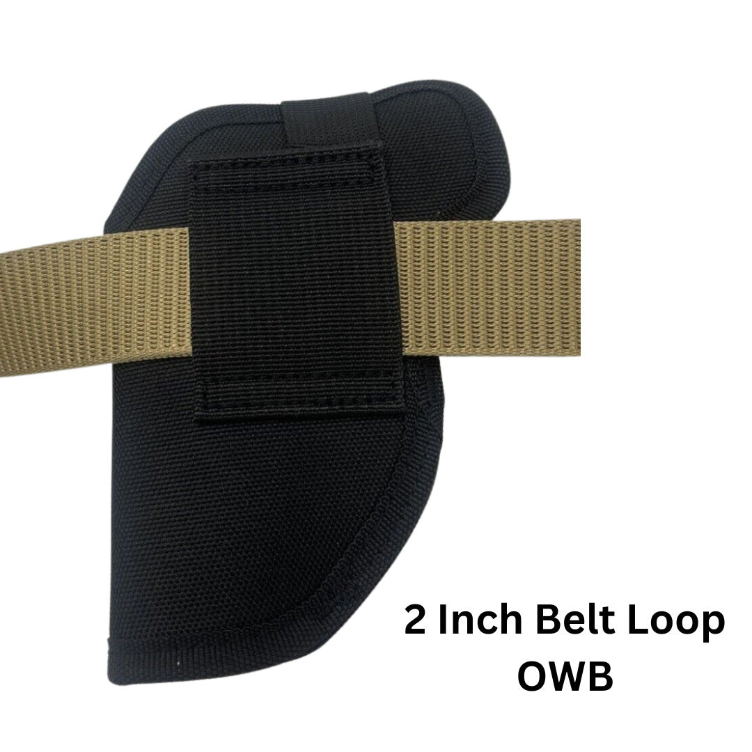 Ruger LCP 380 Holster with Safety Strap - Inside/Outside Waistband Concealed Carry
