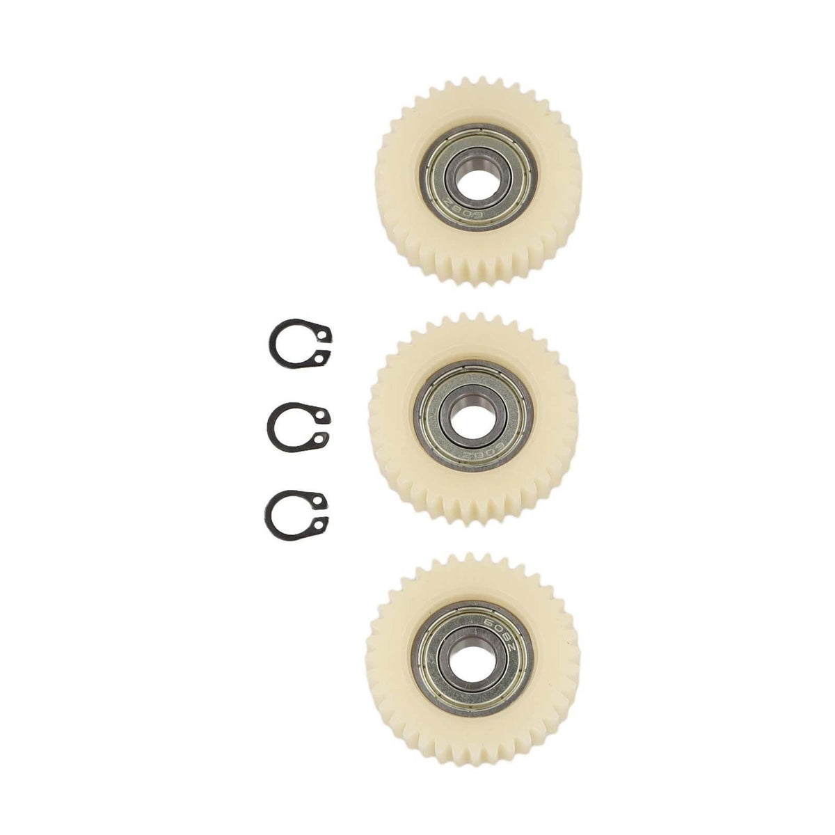 3 Pcs 36 Teeth Bicycle Hub Motor Planetary Gears with Bearings for E-Bike