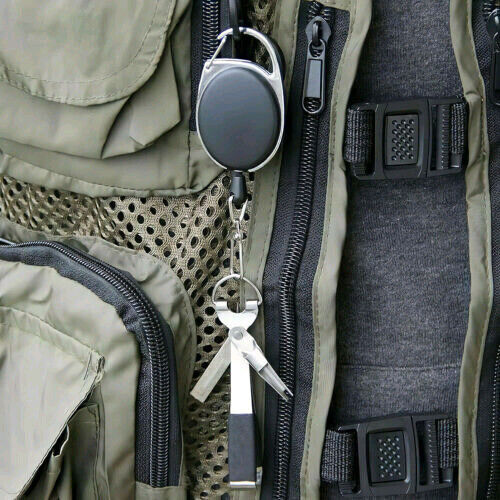Fishing Line Knot Tying Tool with Cutter and Hook - Stainless Steel