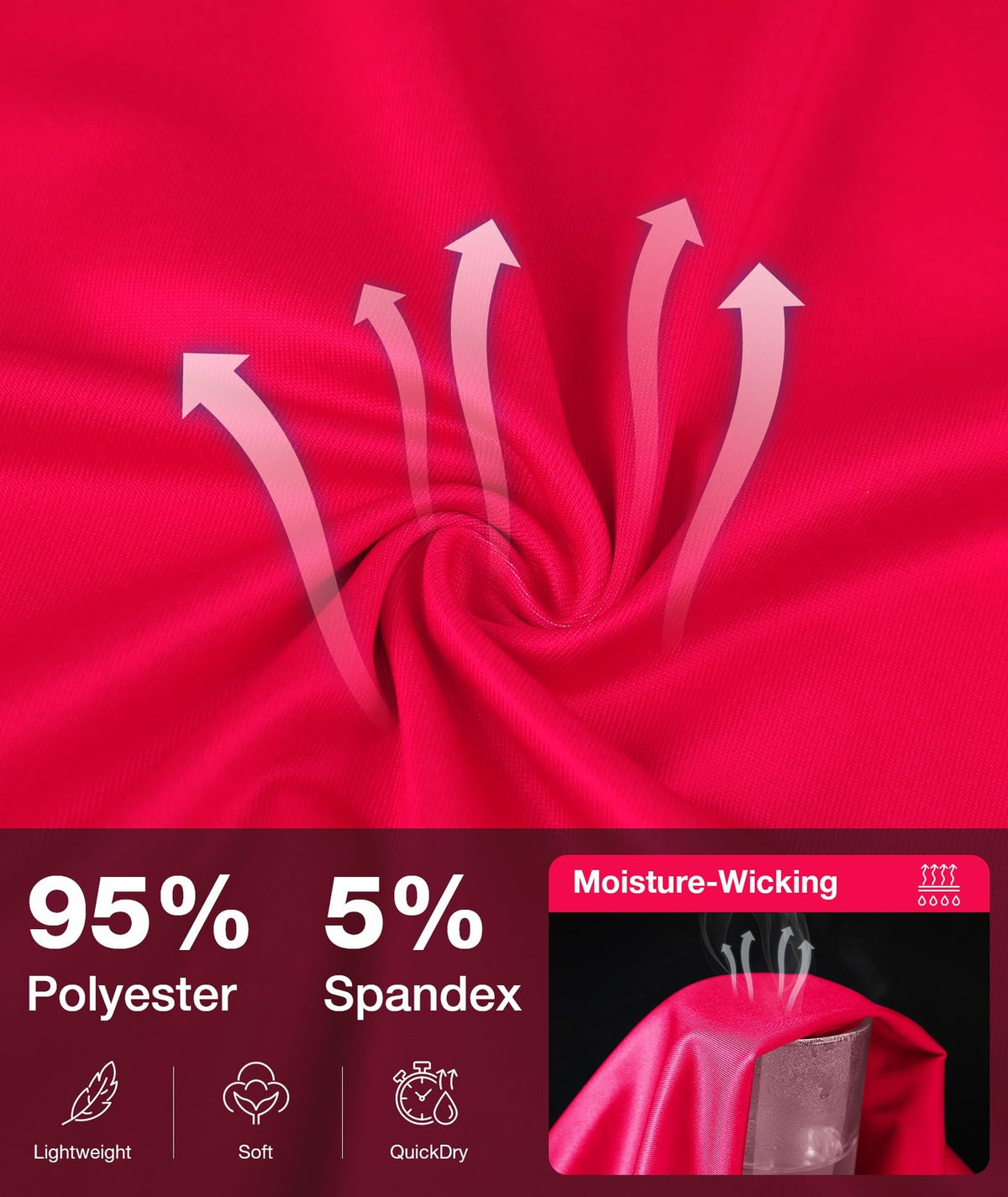 Women's Short Sleeve Golf Polo Shirt - Moisture Wicking & Lightweight