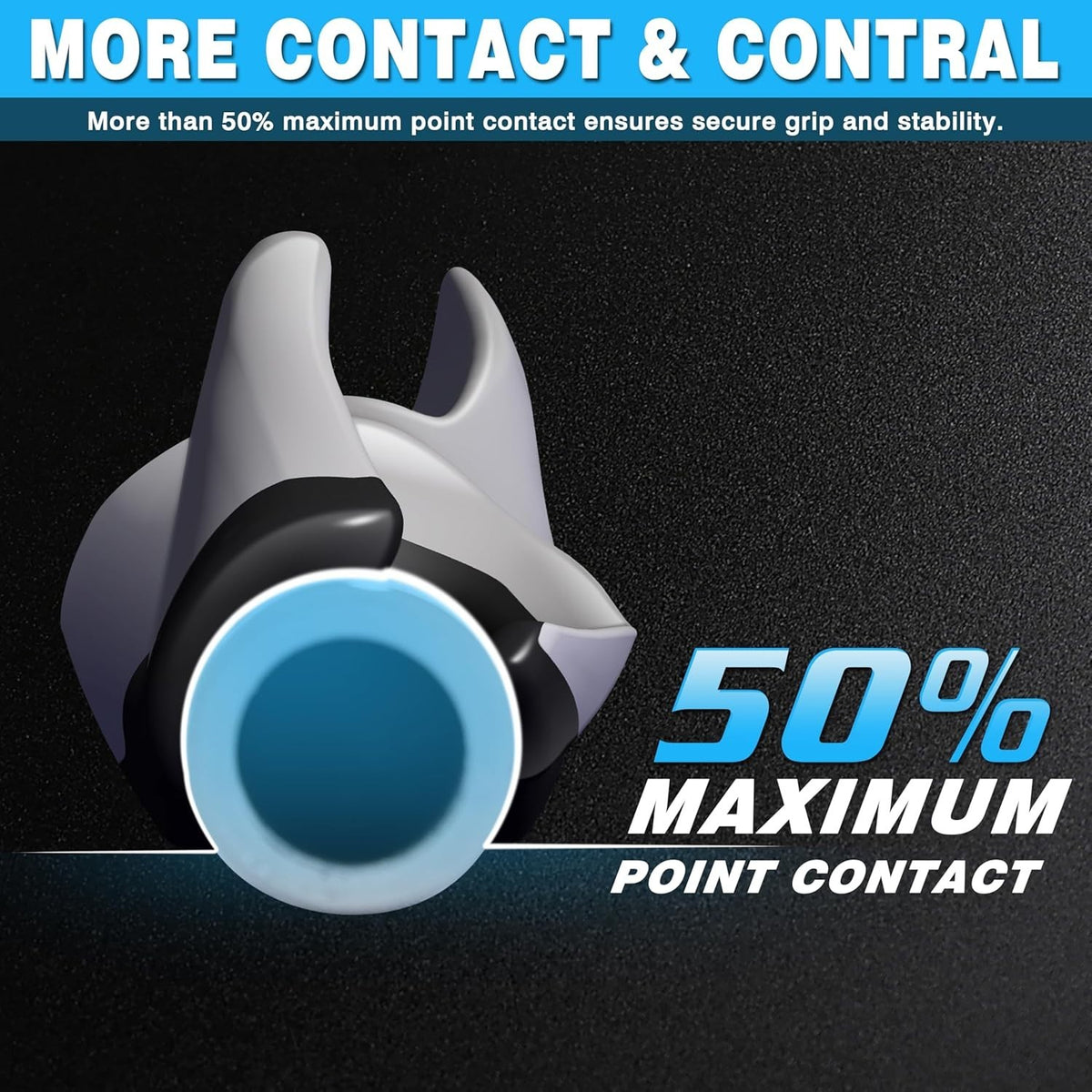 Golf Grip Trainer for Stable Swing - Improves Control & Accuracy