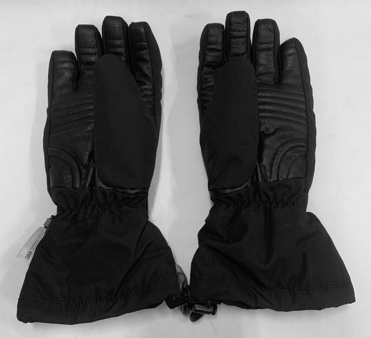 Winter Ski Snowboard Gloves with Thinsulate Waterproof Windproof Black Large