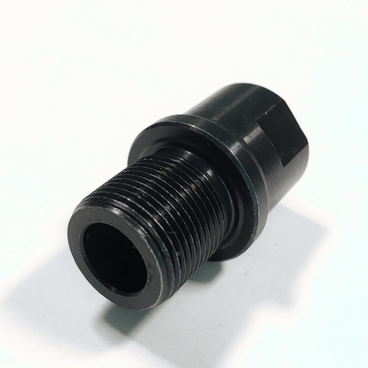 Steel Thread Adapter 1/2x20 to 5/8x24 - Heavy Duty Pipe Fitting