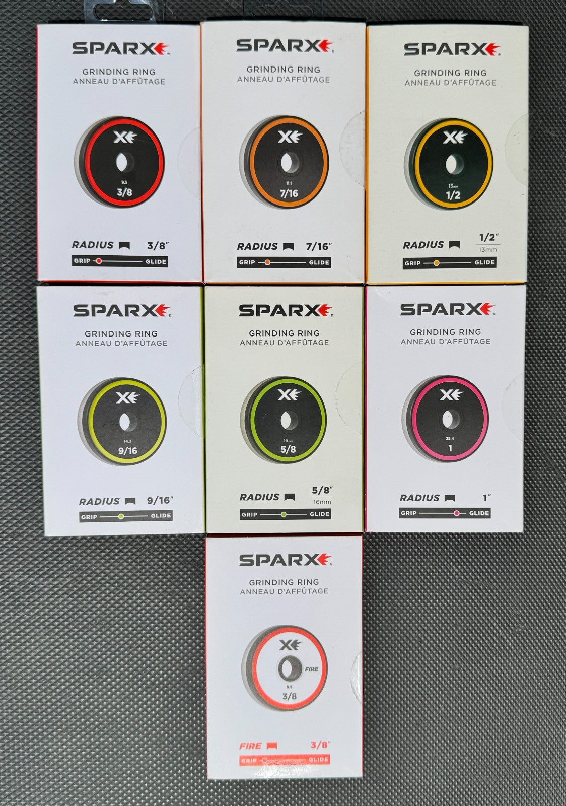 Skate Sharpening Grinding Rings for Ice Skates - Multiple Sizes