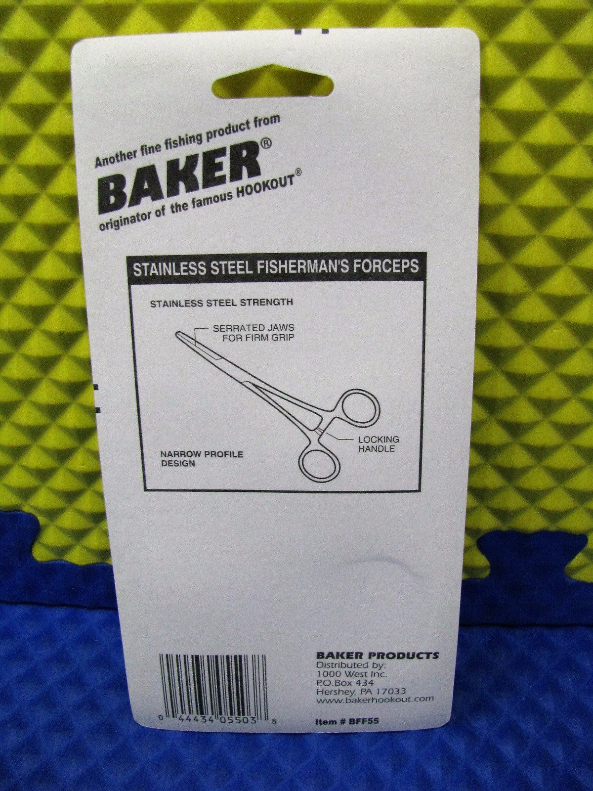 5-1/2 Inch Stainless Steel Fishing Forceps for Hook & Fly Removal