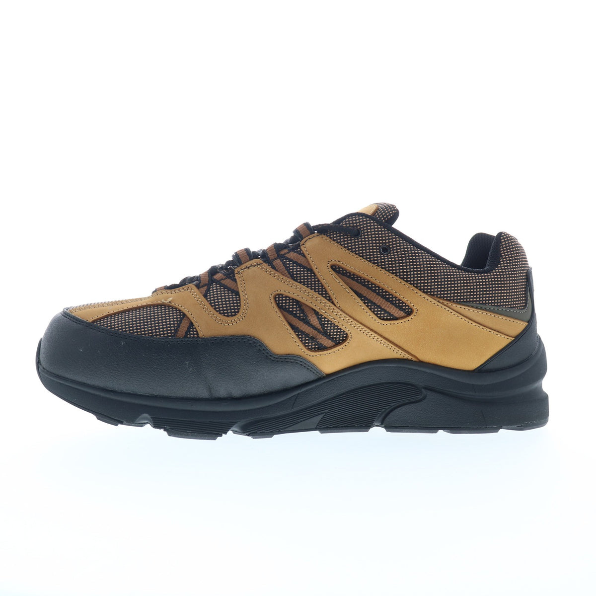 Men's Brown Trail Running Shoes - Extra Wide Hiking Sneakers Size 14