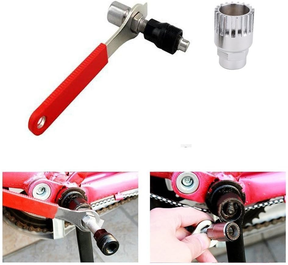 Bike Crank Extractor & Bottom Bracket Remover Tool Set for MTB Repair