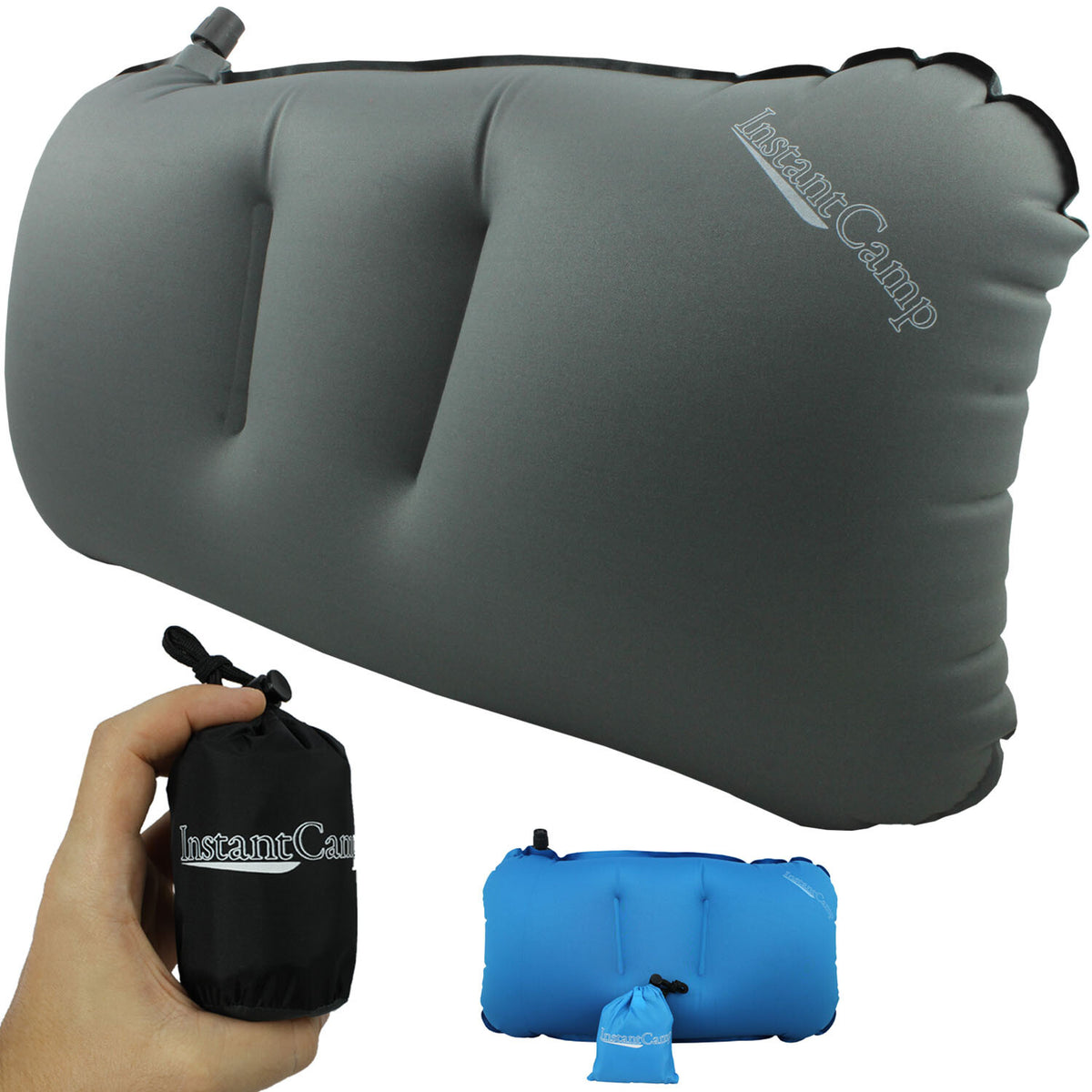 Lightweight Inflatable Camping Pillow - Supportive Travel & Backpacking Gear