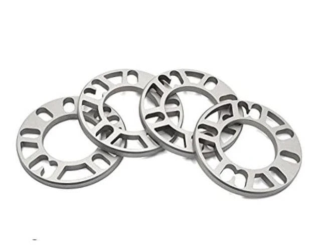 Universal 12mm Wheel Spacers Set for 4 & 5 Lug Vehicles – Alloy Fitment