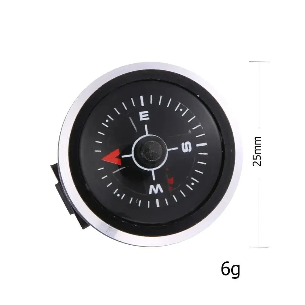 Outdoor Survival Watch Strap 25mm Slide-On Compass Gift