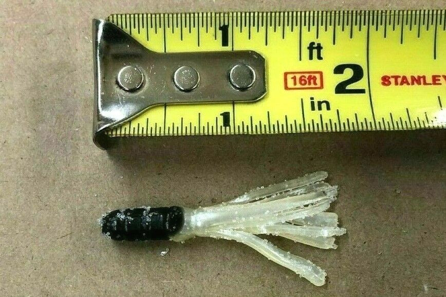 Bulk 500 Crappie Tube Jigs - 2 Inch Soft Plastic Fish Baits, USA Made
