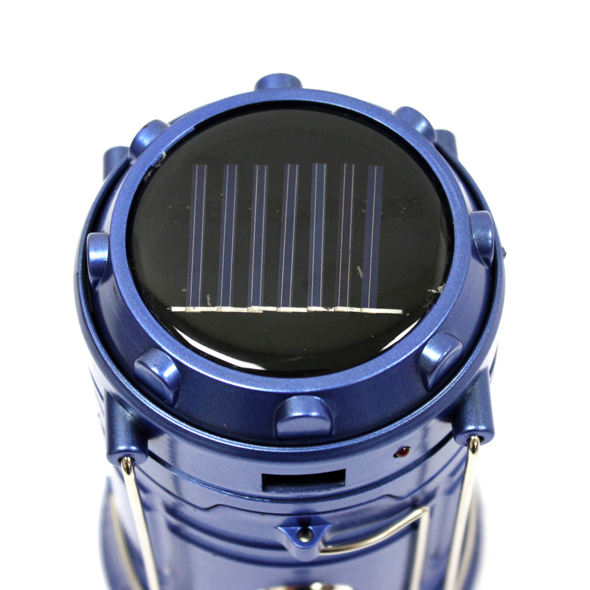 Rechargeable Solar Camping Lantern with Power Bank and LED Flashlight