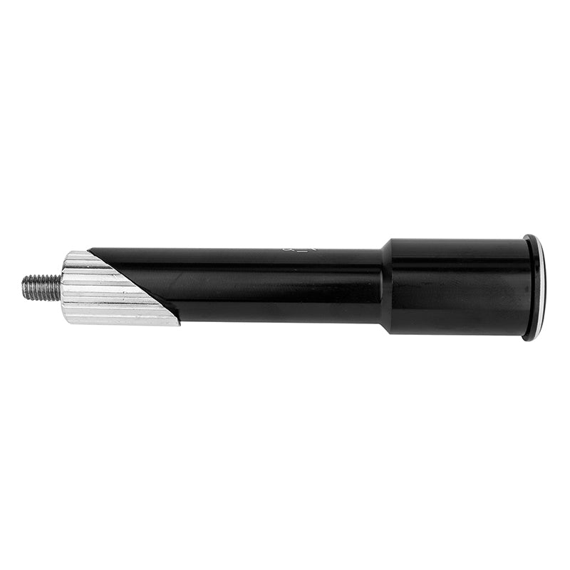 Bike Quill to Threadless Stem Adapter 22.2mm to 28.6mm Aluminum Black