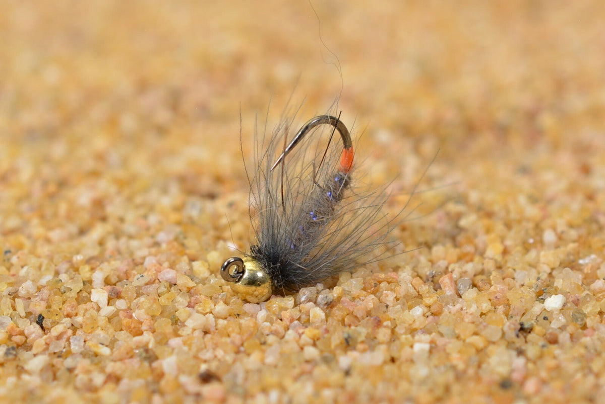 Fly Fishing Jig Flies - Tungsten Bead Buggy Hot Spot Nymphs - Multiple Sizes